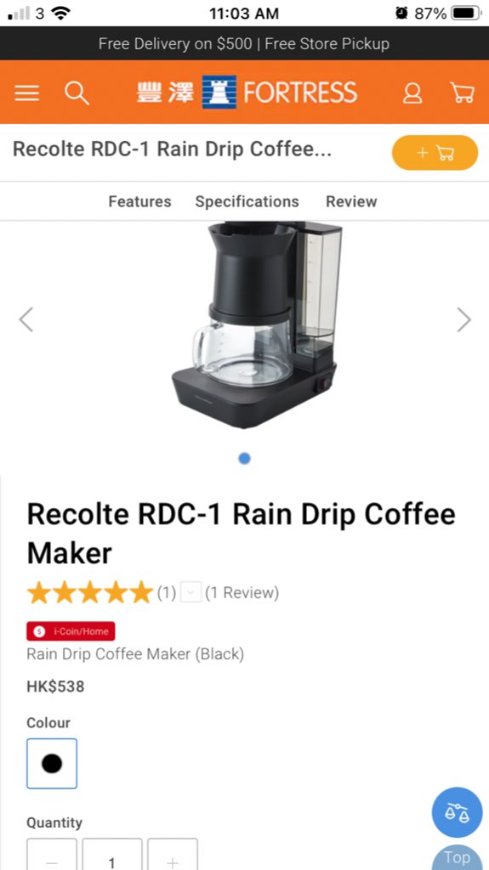 rain drip coffee maker